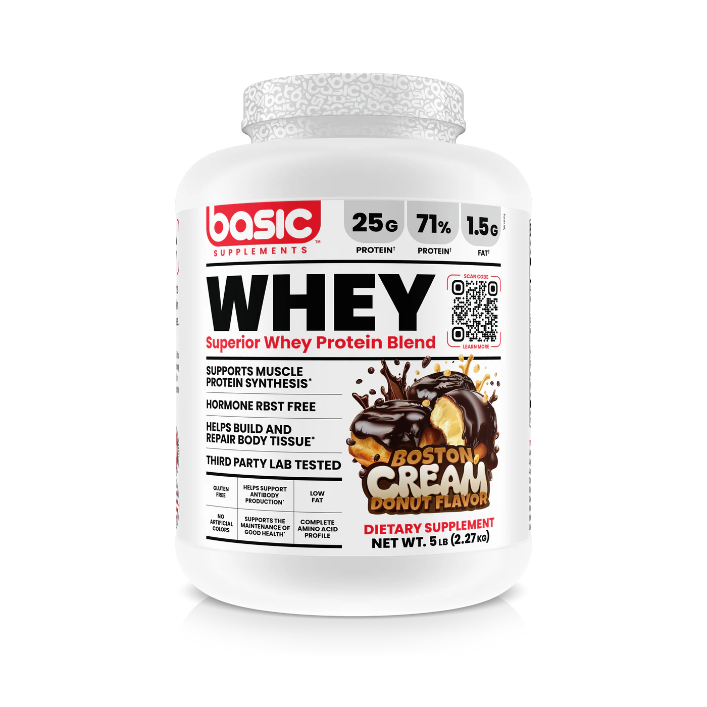 BASIC SUPPLEMENTS WHEY PROTEIN 4LBS BY BASIC SUPPLEMENTS