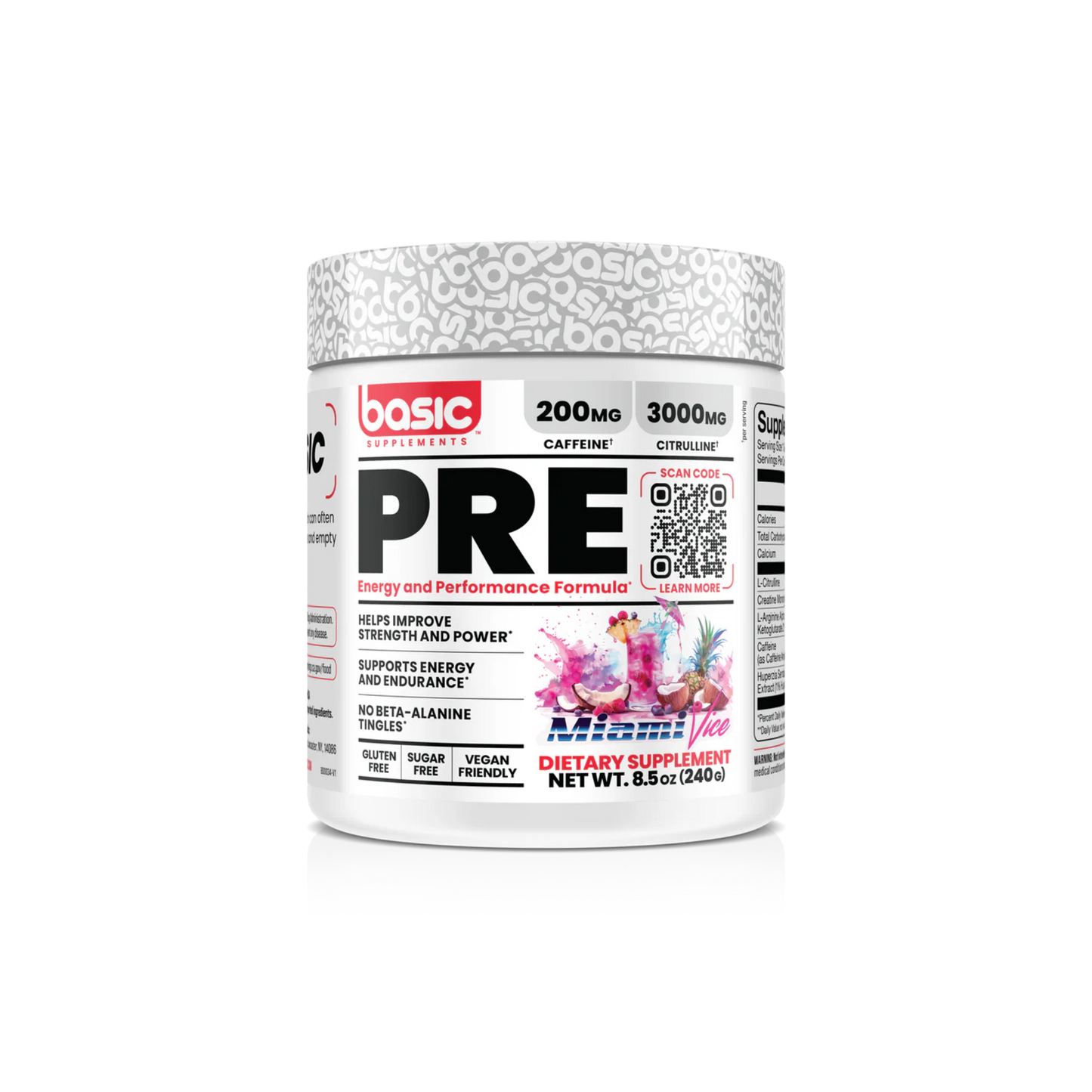 BASIC SUPPLEMENTS PRE 30 SERVINGS