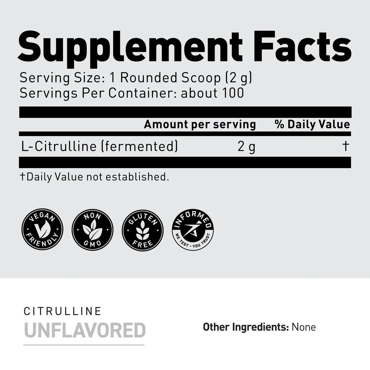 KAGED CITRULLINE 100 SERVING BY KAGED