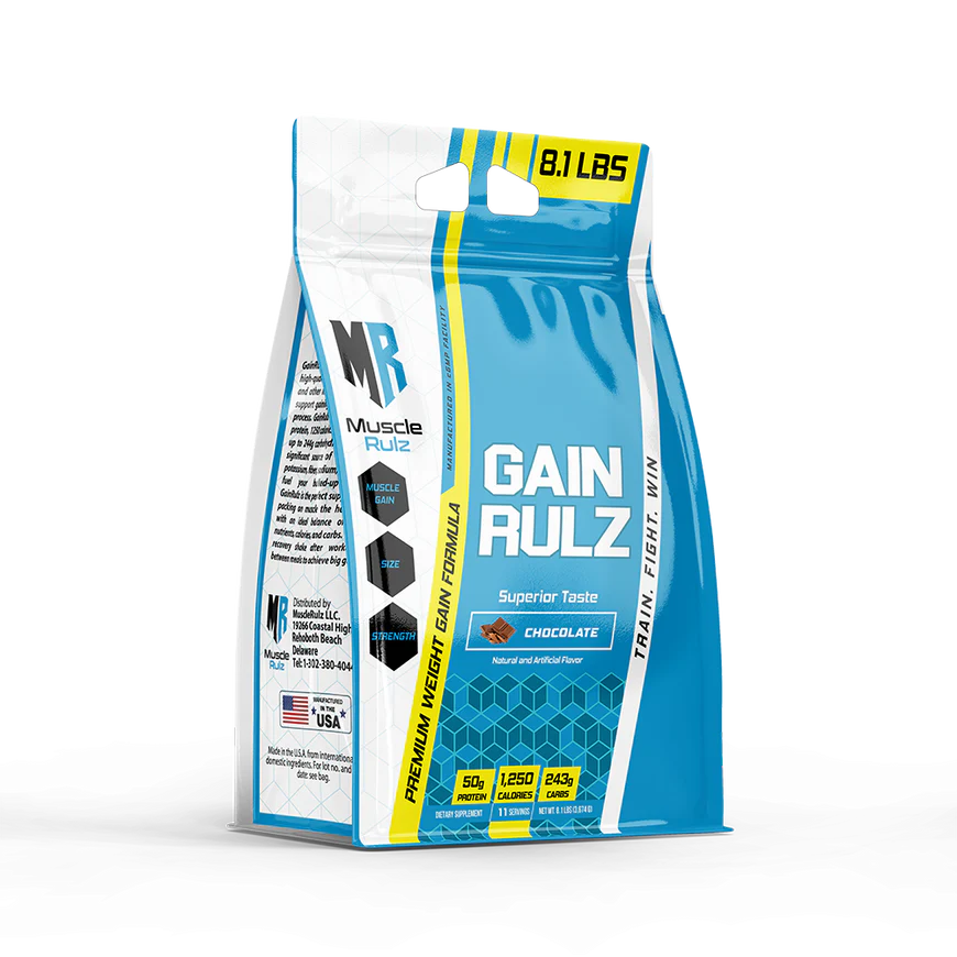 MUSCLE RULZ GAIN RULZ 8.1LBS BY MUSCLE RULZ