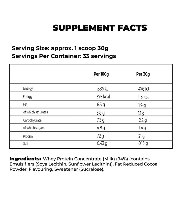 IMPACT WHEY PROTEIN (NEW) | 1Kg | MY PROTEIN