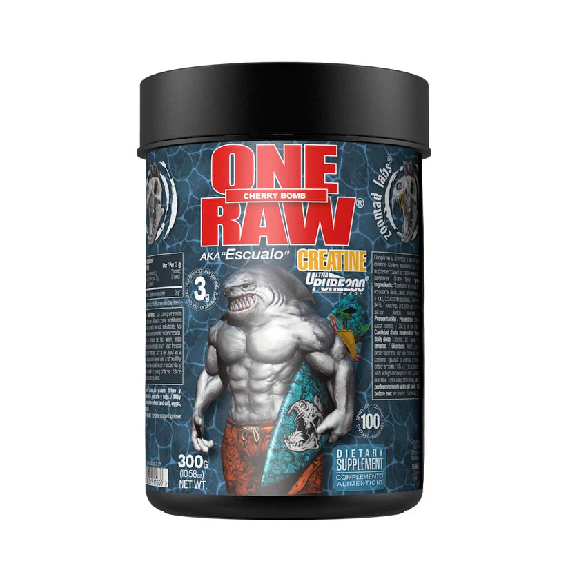 ONE RAW®. CREATINE 100 SERVINGS BY ZOOMAD LABS