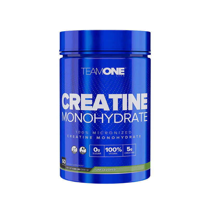 TEAM ONE CREATINE MONOHYDRATE 100% MICRONIZED CREATINE