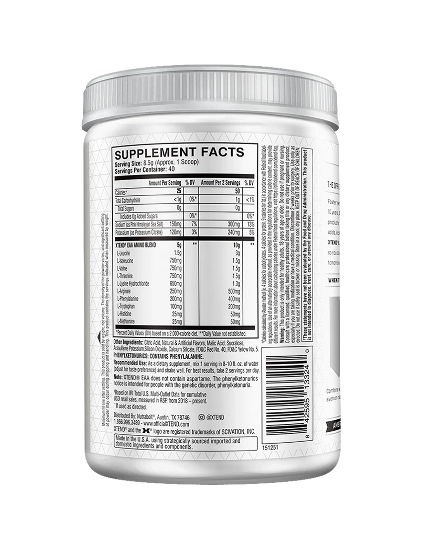 XTEND EAA ESSENTIAL AMINO ACIDS 40 SERVINGS