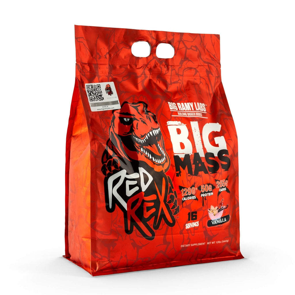 RED REX BIG MASS GAINER 12LB BY BIG RAMY LABS