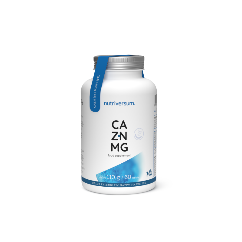 NUTRIVERSUM CA ZN MG 60 TABLETS BY NUTRIVERSUM
