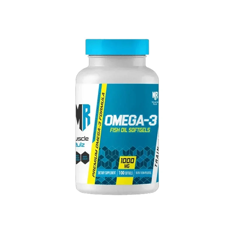 MUSCLE RULZ OMEGA 3 FISH OIL 100 SOFT GELS