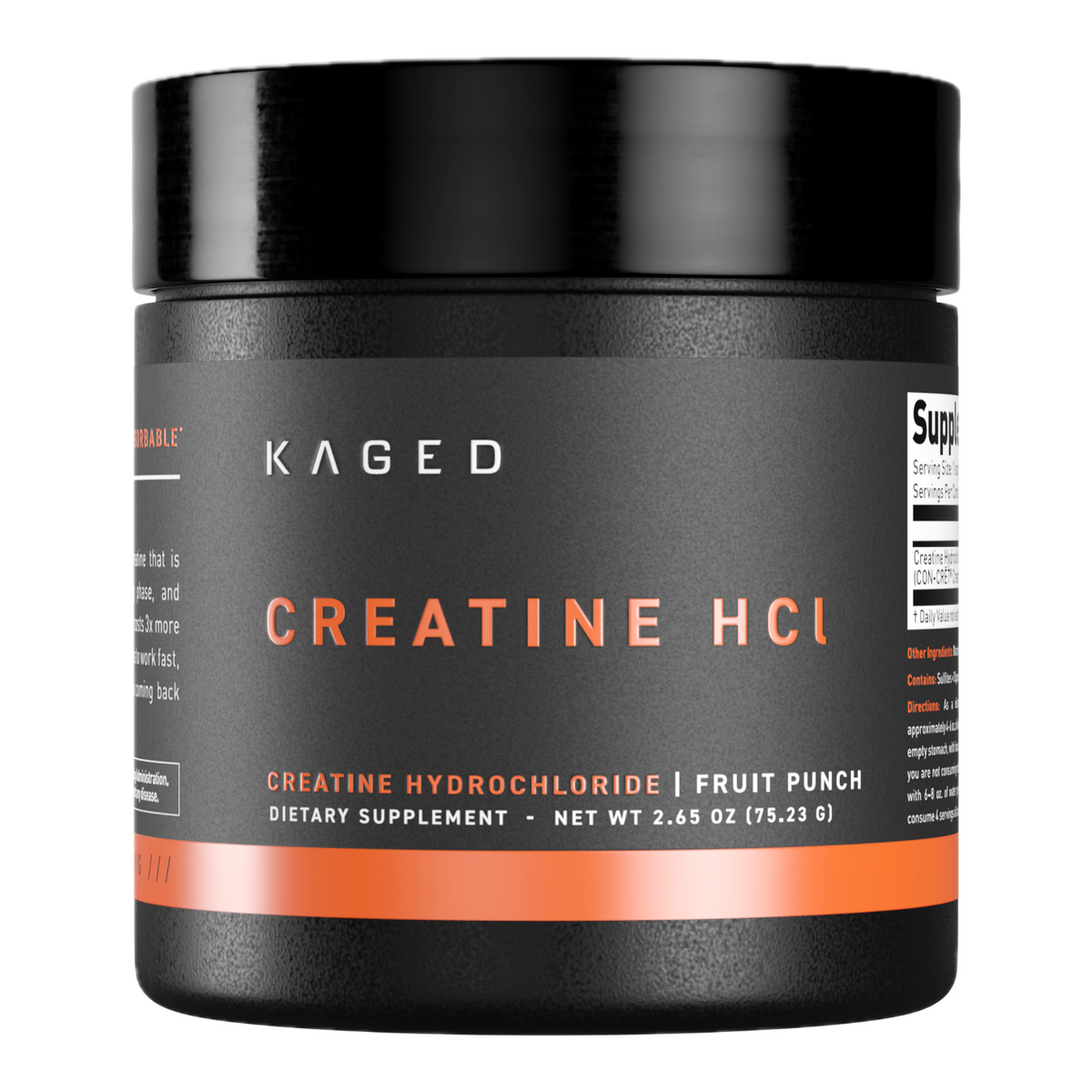 CREATINE HCL 75 SERVINGS BY KAGED MUSCLE