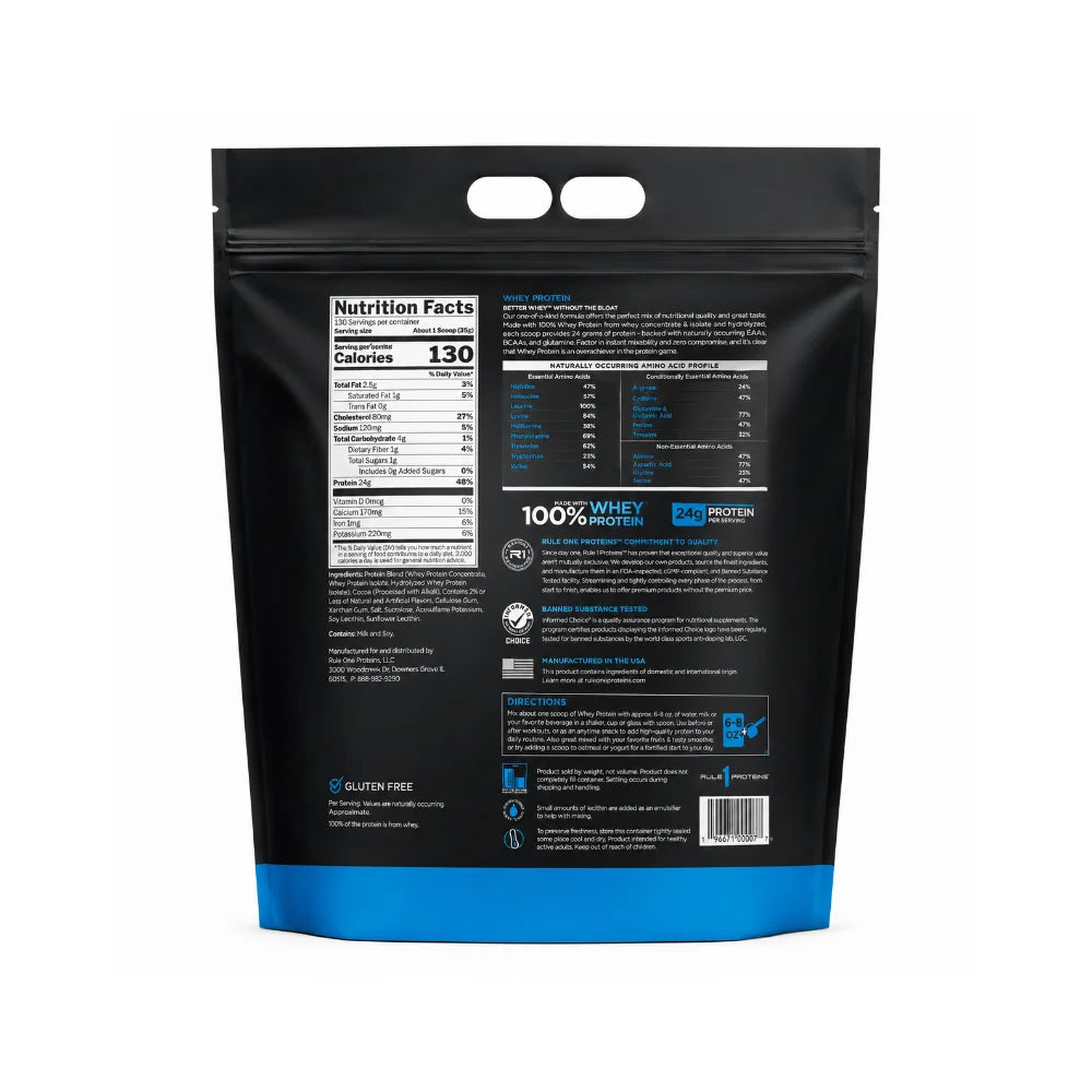 RULE1 WHEY PROTEIN 10LBS BY RULE1