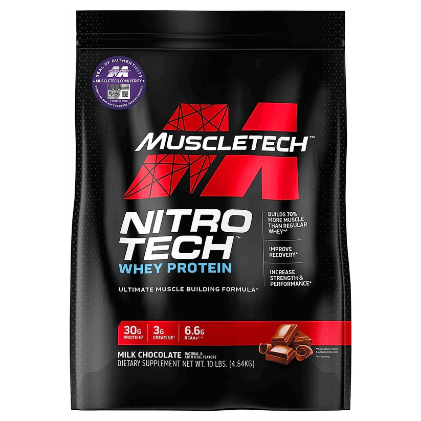 NITROTECH NEW 10lb BY MUSCLETECH