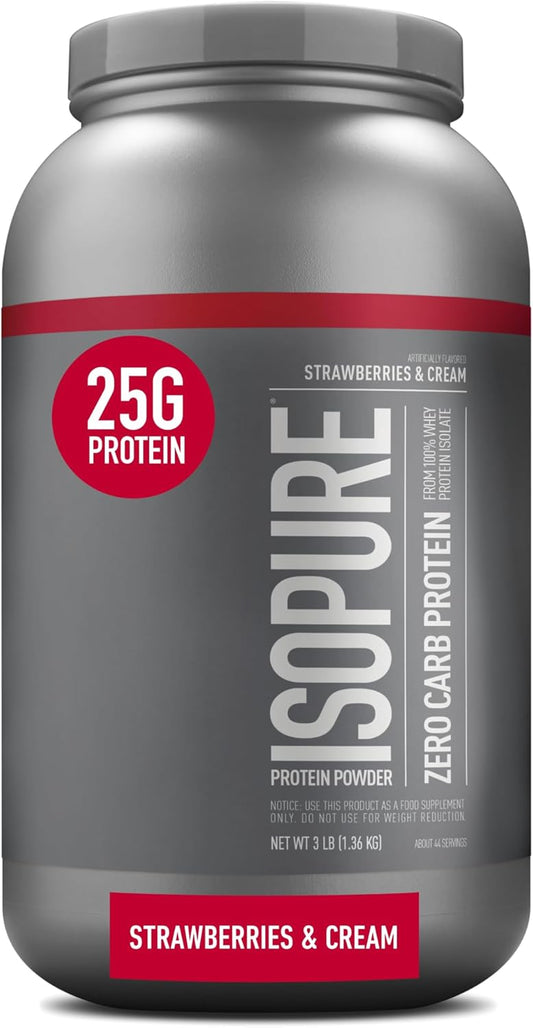 ISOPURE PROTEIN POWDER 44 SERVINGS