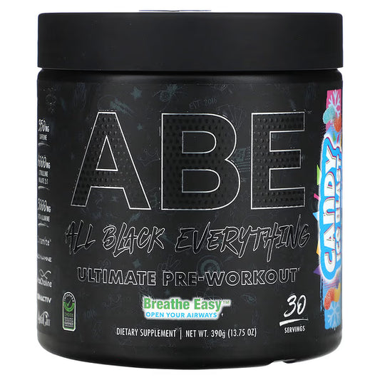 ABE ALL BALCK EVERYTHING PRE WORK OUT 30 SERVINGS BY APPLIED NUTRITION