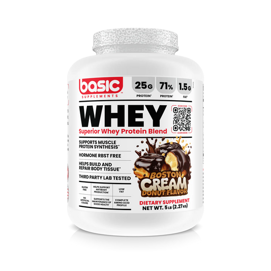 BASIC SUPPLEMENTS WHEY PROTEIN 4LBS  BY BASIC SUPPLEMENTS