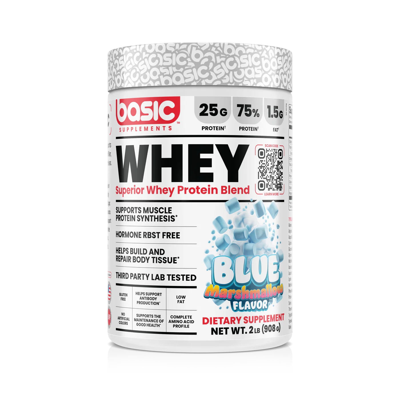 BASIC WHEY SYPERIOR WHEY PROTEIN 2LBS BY BASIC SUPPLEMENTS