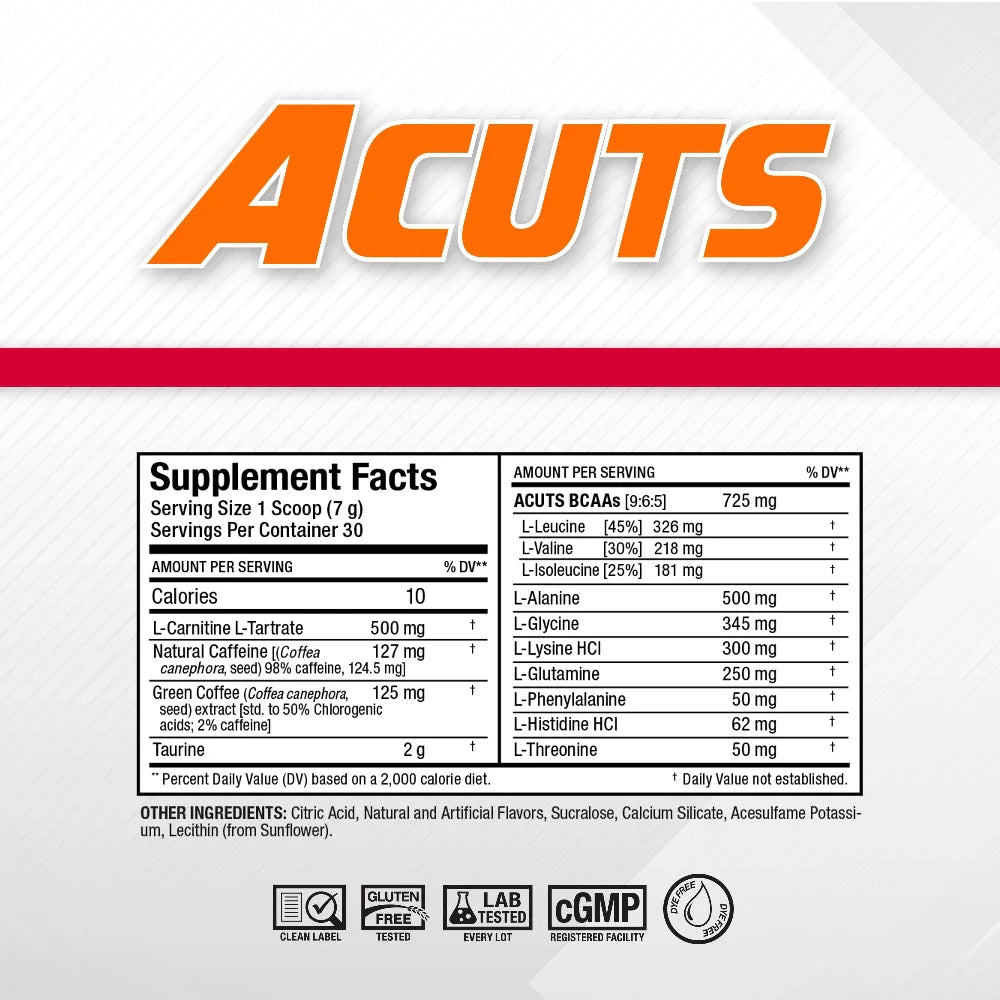 ALL MAX ACUTS AMINO CHARGED ENERGY BY ALL MAX