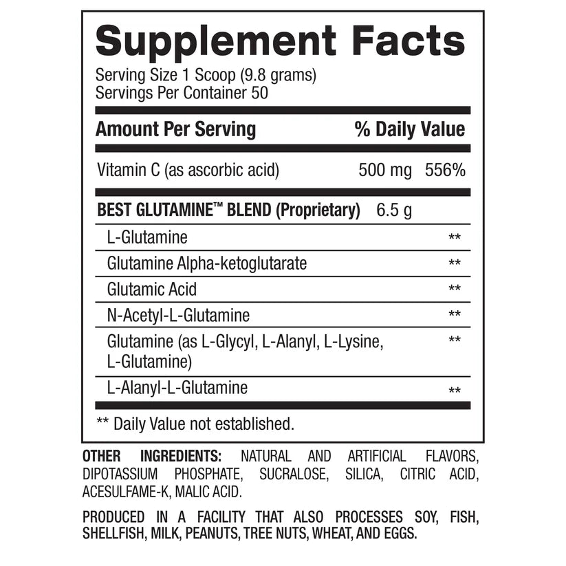 BPI SPORTS GLUTAMINE 490 GRAMS BY BPI SPORTS