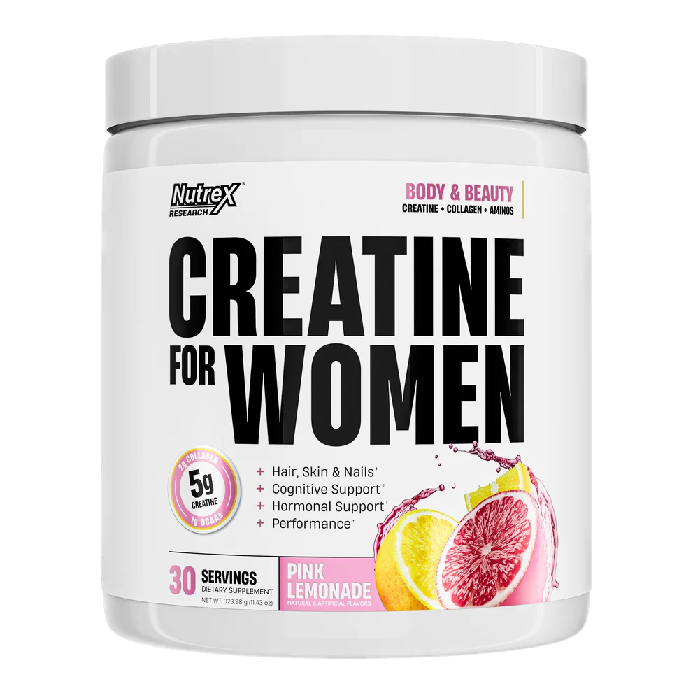 NUTREX CREATINE FOR WOMEN 30 SERVINGS BY NUTREX RESEARCH NEW PACKING