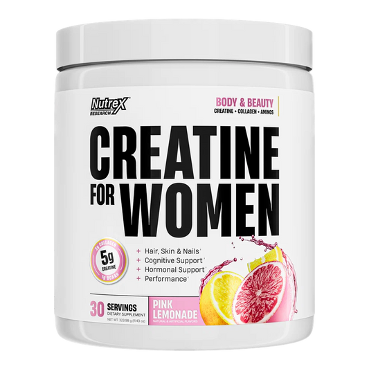 NUTREX CREATINE FOR WOMEN 30 SERVINGS BY NUTREX RESEARCH NEW PACKING