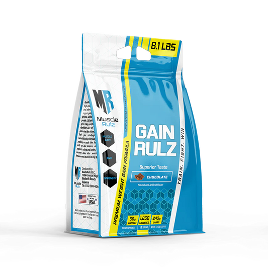 MUSCLE RULZ GAIN RULZ 8.1LBS BY MUSCLE RULZ
