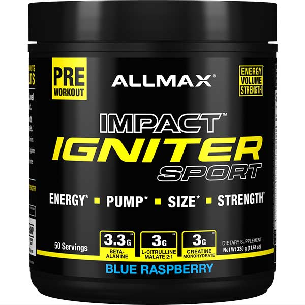 ALL MAX IMPACT IGNITER SPORT 330 GRAMS BY ALL MAX
