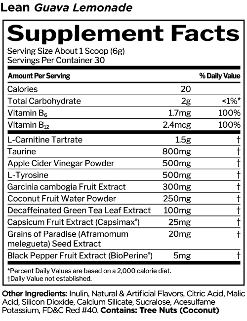 RULE1 ONE LEAN 30 SERVINGS BY RULE1