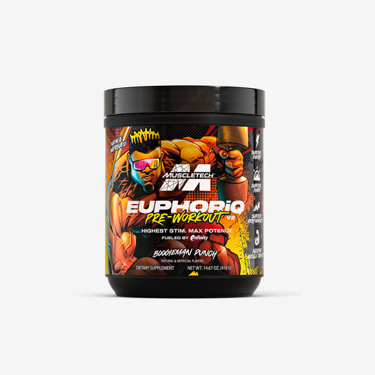 EUPHORIQ PRE WORKOUT 441 GRAMS BY MUSCLE TECH