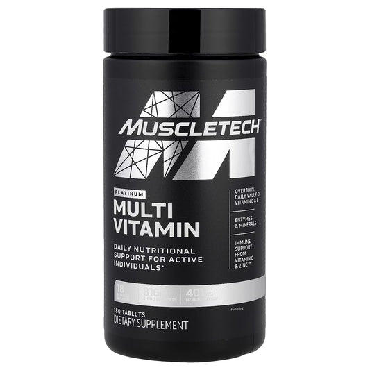 MUSCLE TECH MULTI VITAMINE 180 TABLETS BY MUSCLE TECH