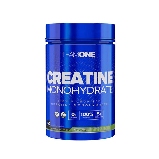 TEAM ONE CREATINE MONOHYDRATE 100% MICRONIZED CREATINE