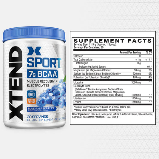 XTEND SPORTS 7GRAM BCAA 30 SERVINGS