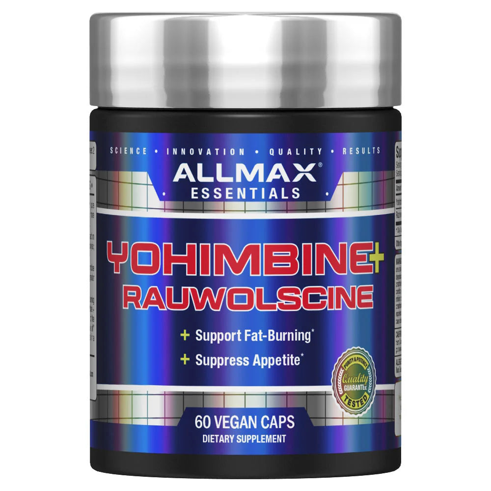 ALL MAX YOHIMBINE + RAUWOLSCINE 60 CAPS BY ALL MAX