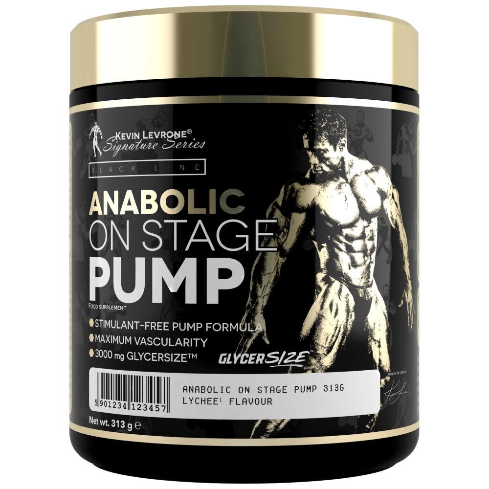 ANABOLIC ON STAGE PUMP BY KEVIN LEVRONE