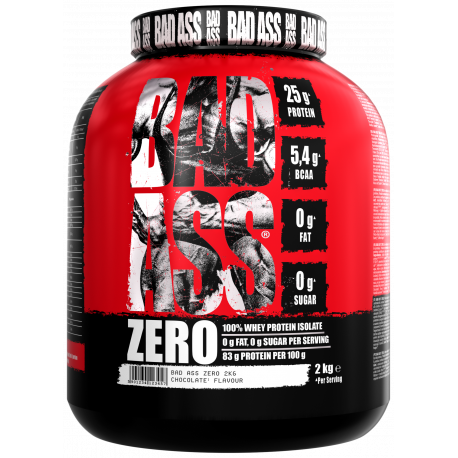 BAD ASS ZERO 100% WHEY PROTEIN ISOLATE 2KG