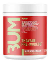 C BUM THAVAGE PRE WORKOUT BY RAW