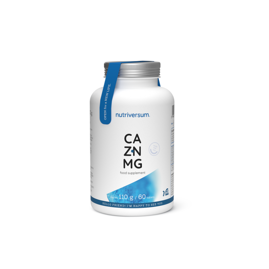NUTRIVERSUM CA ZN MG 60 TABLETS BY NUTRIVERSUM