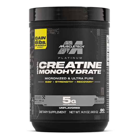 PLATINUM CREATINE 400 G 80 SERVINGS BY MUSCLETECH
