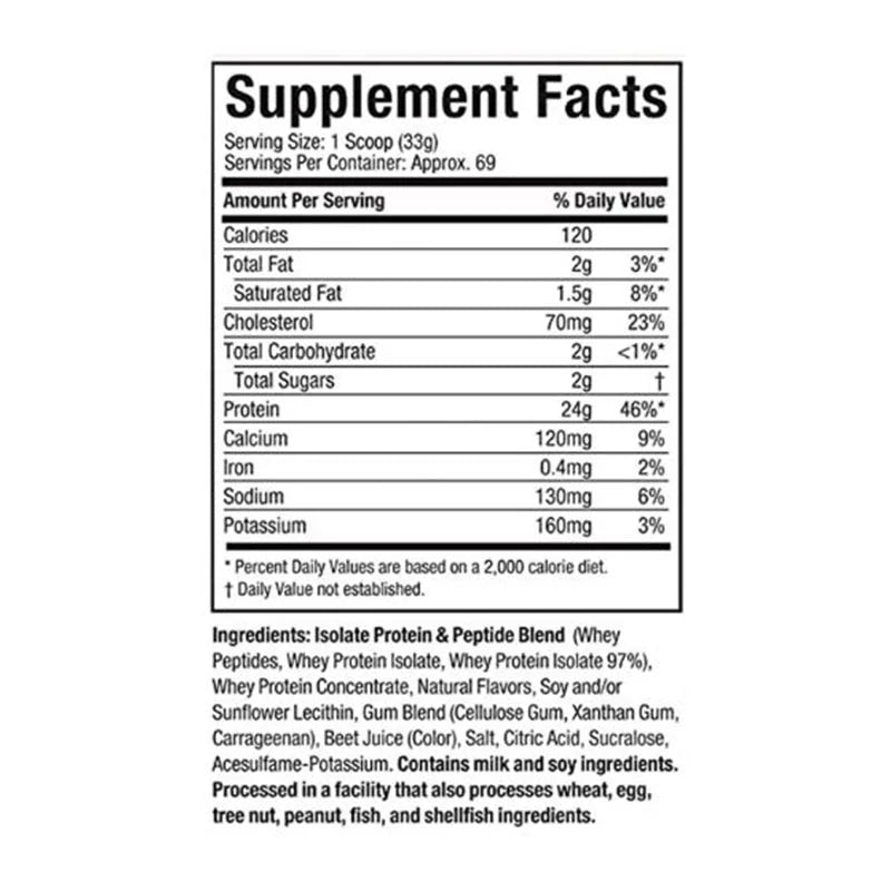 NITEOTECH 100% WHEY GOLD 5LB BY MUSCLETECH