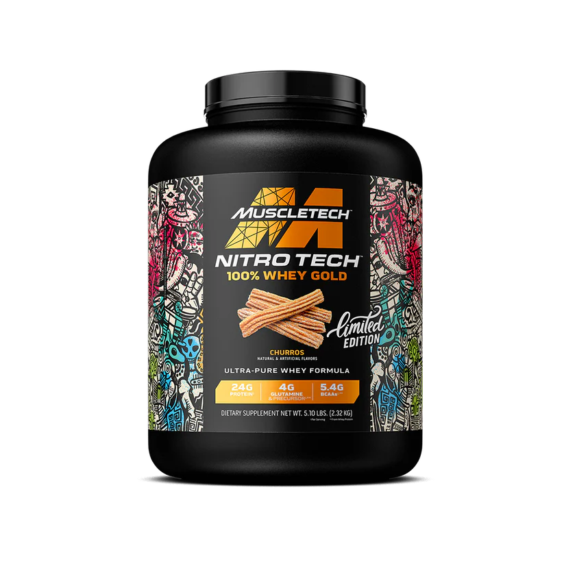 NITEOTECH 100% WHEY GOLD 5LB BY MUSCLETECH LIMITED EDITION