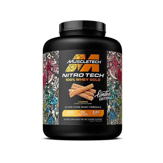 NITEOTECH 100% WHEY GOLD 5LB BY MUSCLETECH LIMITED EDITION