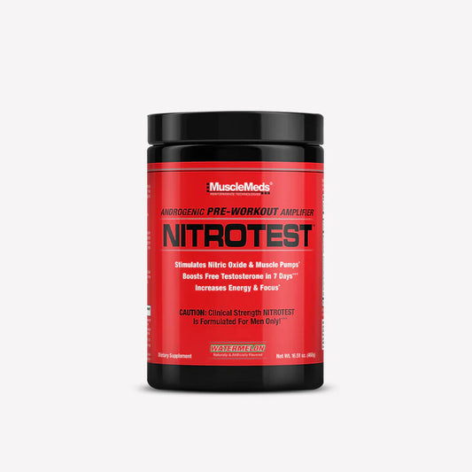 NITRO TEST 30 SERVINGS BY MUSCLE MEDS