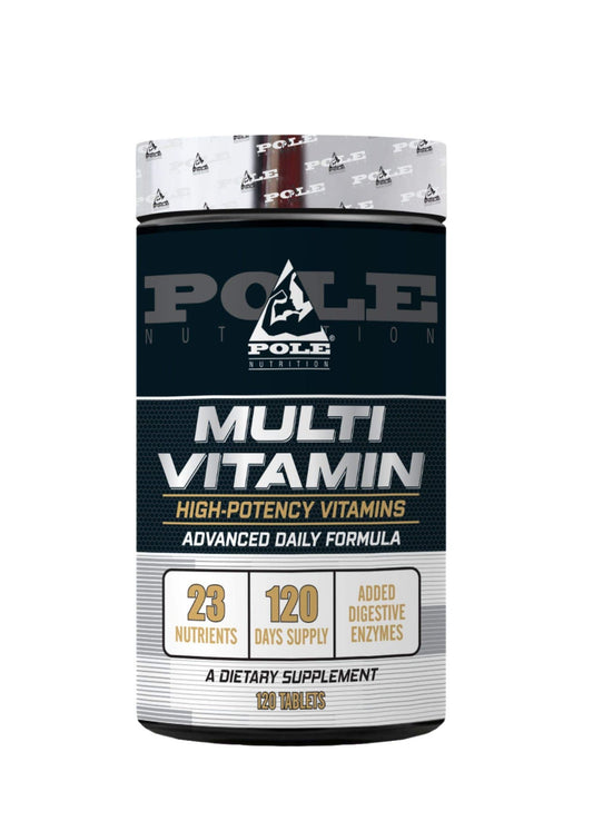 MULTI VITAMINE 120 TABLETS BY POLE NUTRITION