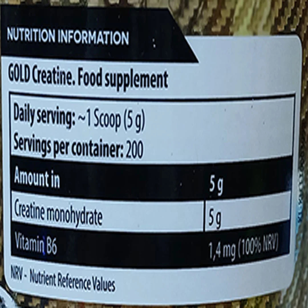KEVIN LEVRONE GOLD CREATINE 200 SERVINGS, 1KG BY KEVIN LEVRONE