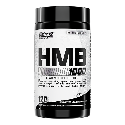HMB 1000
Enhanced Muscle Building & Recovery Support BY NUTREX RESEARCH