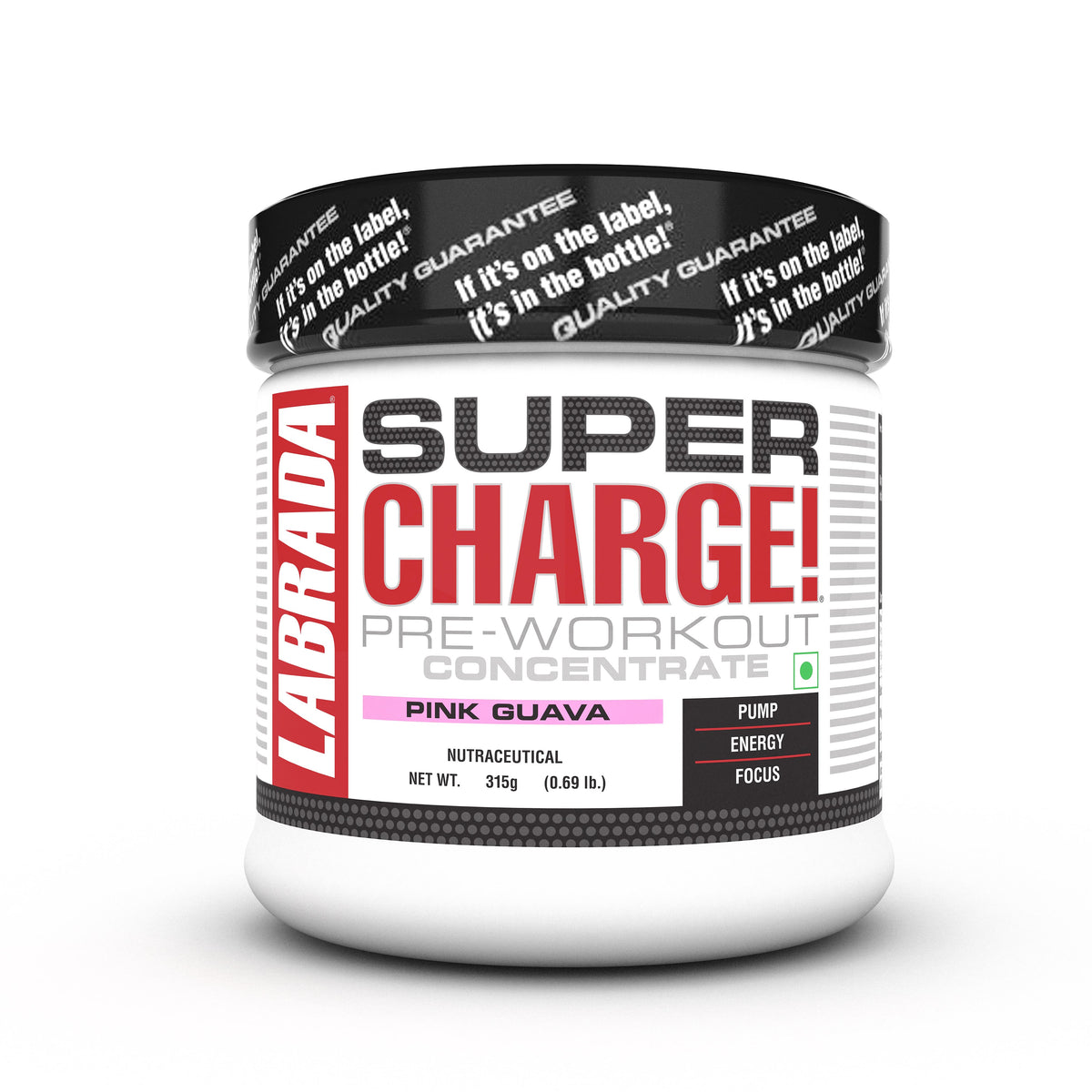 SUPER CHARGE PRE WORKOUT CONCENTRATE BY LABRADA