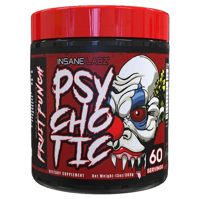PSYCHOTIC RED 60 SERVINGS BY INSANE LABZ