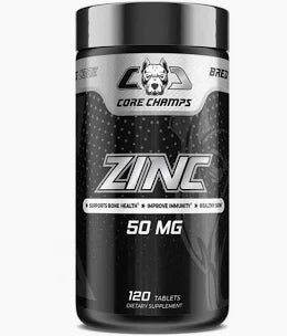 CORE CHAMPS ZINC 120 TABLETS BY CORE CHAMPS